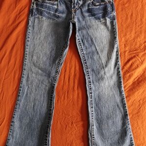 Maurice's Kaylee Flare Blue Jeans